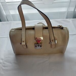 Guess Small Tan Satchel Bag